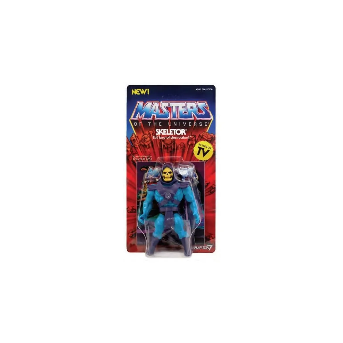 Masters of the Universe - Les Maîtres de l'Univers - Vintage Collection figurine Skeletor 14 cm