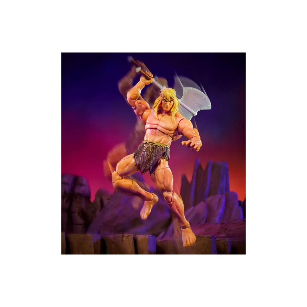 Masters of the Universe: Revelation Masterverse - Savage He-Man & Orkos Deluxe