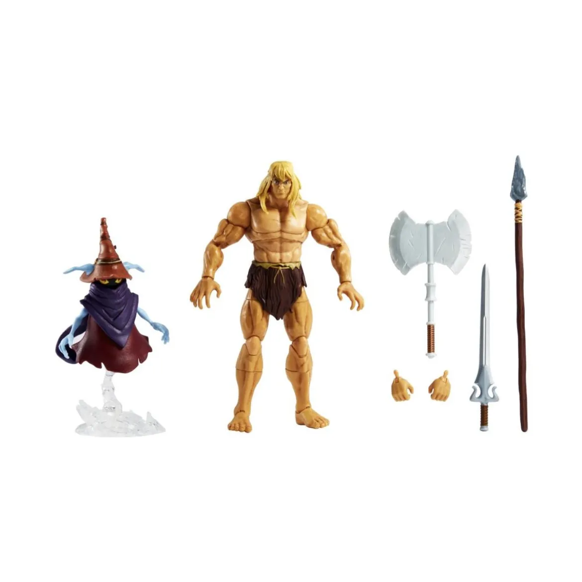 Masters of the Universe: Revelation Masterverse - Savage He-Man & Orkos Deluxe