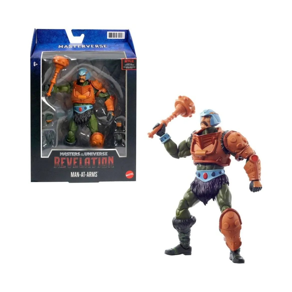 Masters of the Universe: Revelation Masterverse - Man-At-Arms - Le Maitre d'Armes