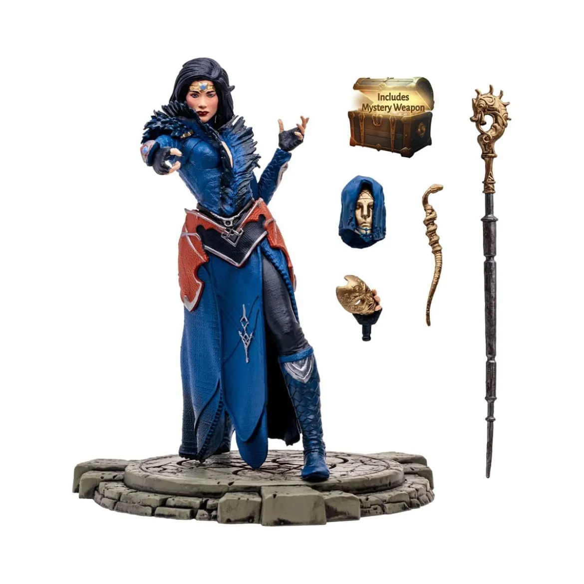 Mc Farlane Blizzard - Diablo IV - Sorceress Common Version