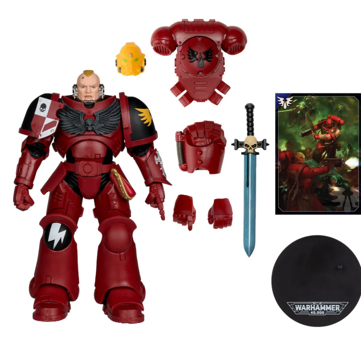 Mc Farlane - Blood Angels Assault Intercessor Sergeant - Warhammer 40K