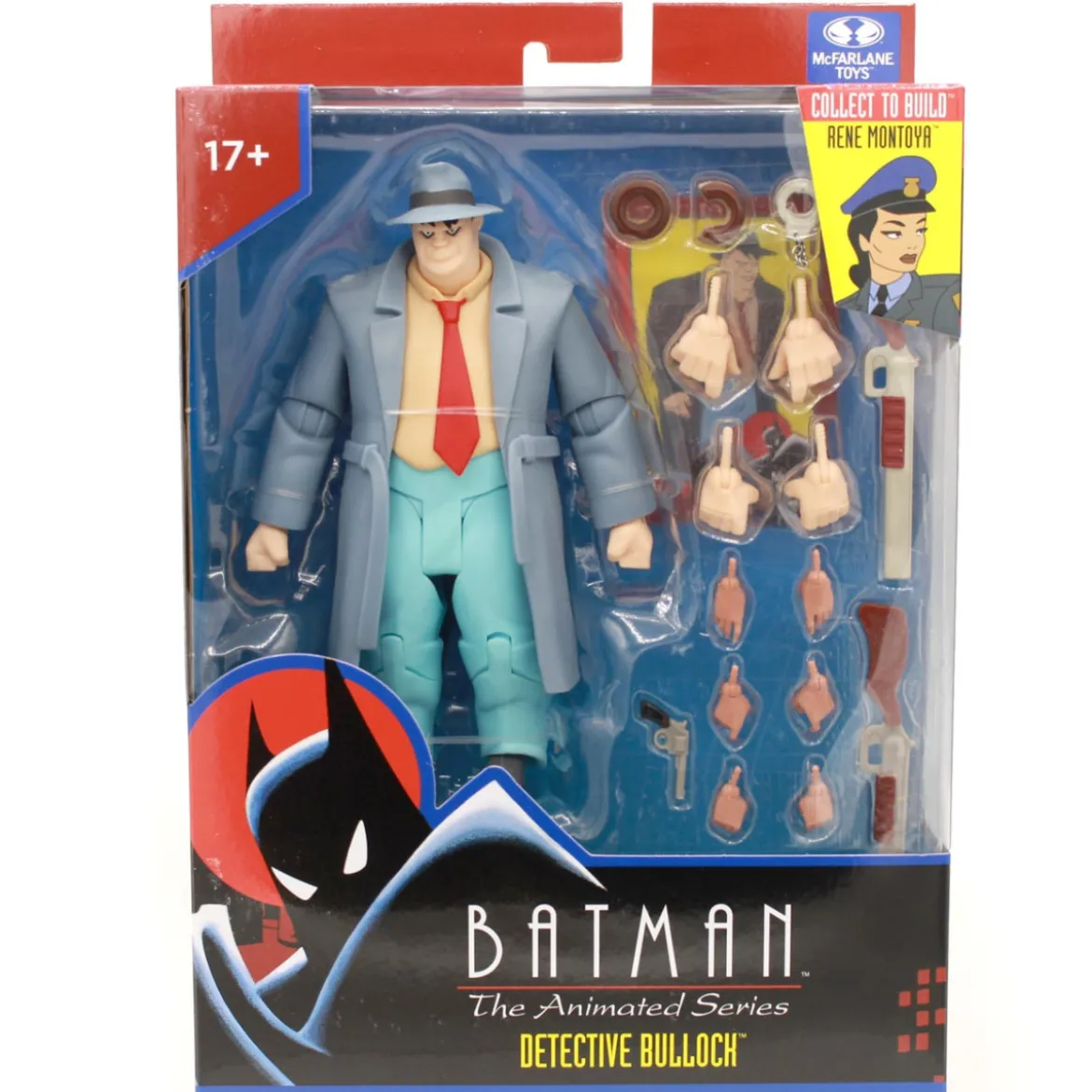 Mc Farlane DC Direct - DETECTIVE HARVEY BULLOCK BAF Rene Montoya - Batman: The Animated Series 1992