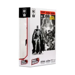 Mc Farlane DC Direct - Page Punchers - Black Adam Batman Art Variant - Gold Label SDCC 2022