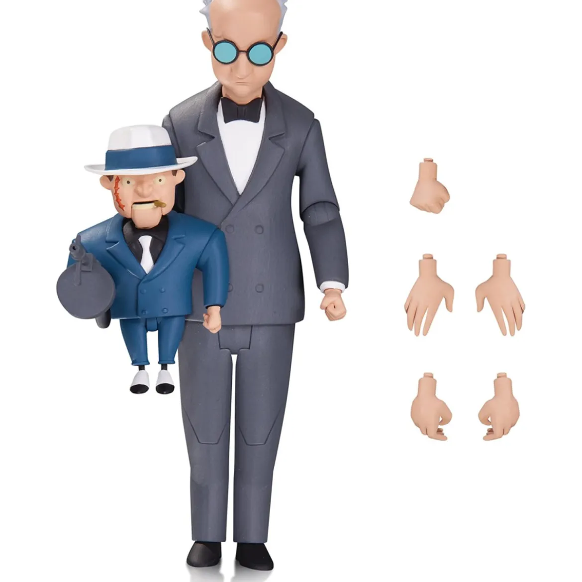 Mc Farlane DC Direct - VENTRILOQUIST and SCARFACE BAF Rene Montoya - Batman: The Animated Series 1992