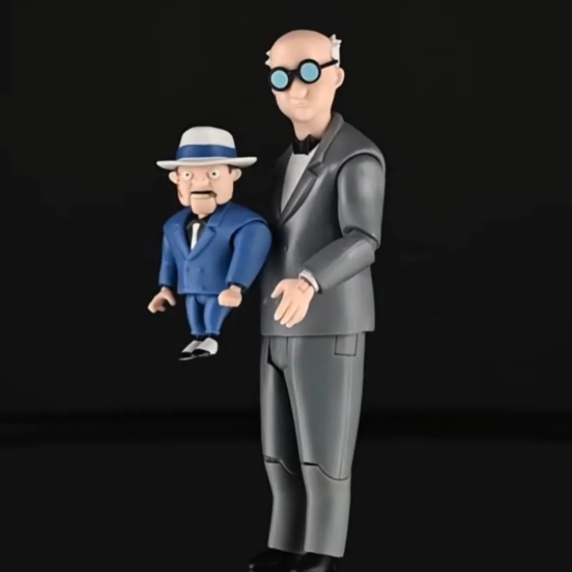 Mc Farlane DC Direct - VENTRILOQUIST and SCARFACE BAF Rene Montoya - Batman: The Animated Series 1992