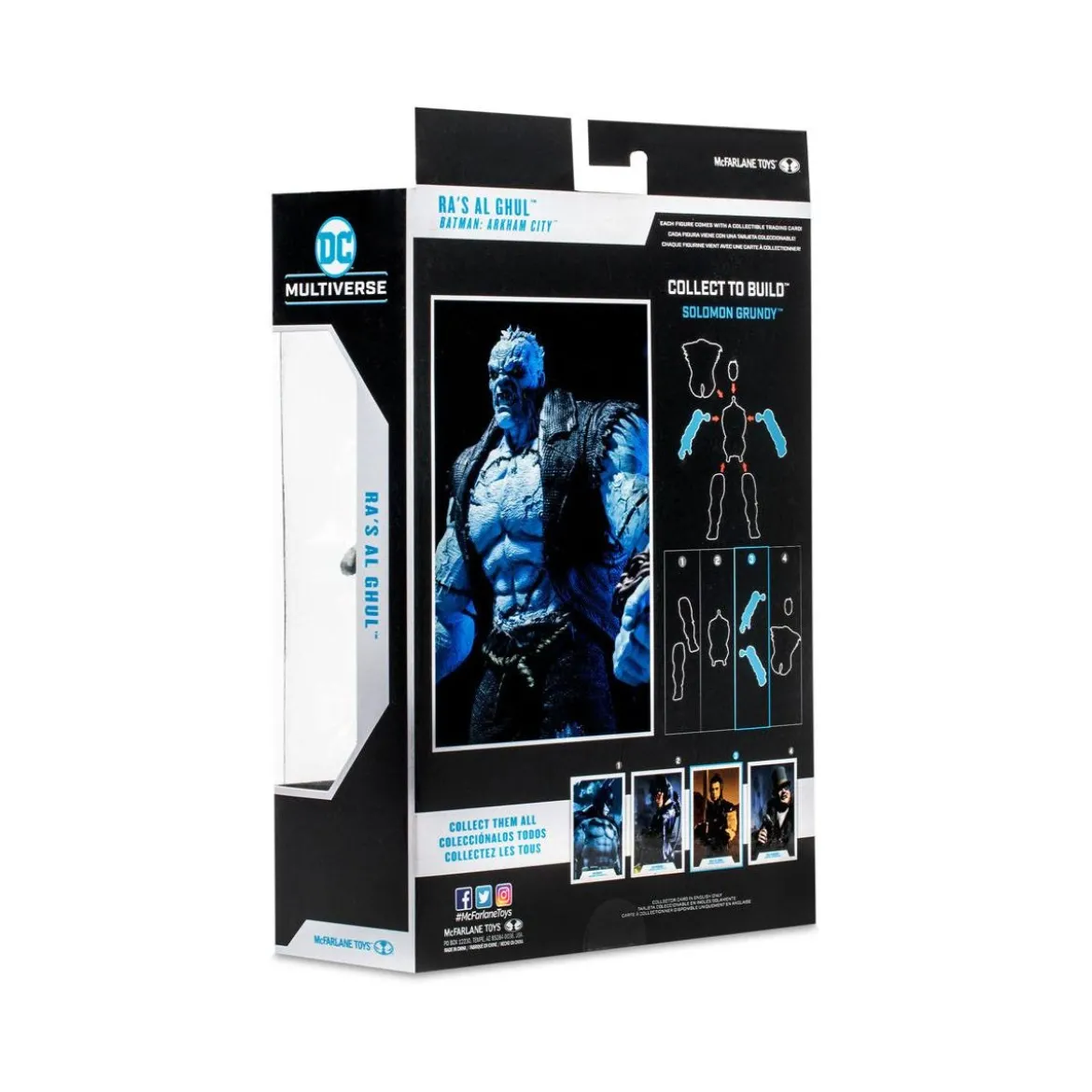 Mc Farlane DC Gaming - Ra's Al Ghul Arkham City 1/12 - Build A Solomon Grundy