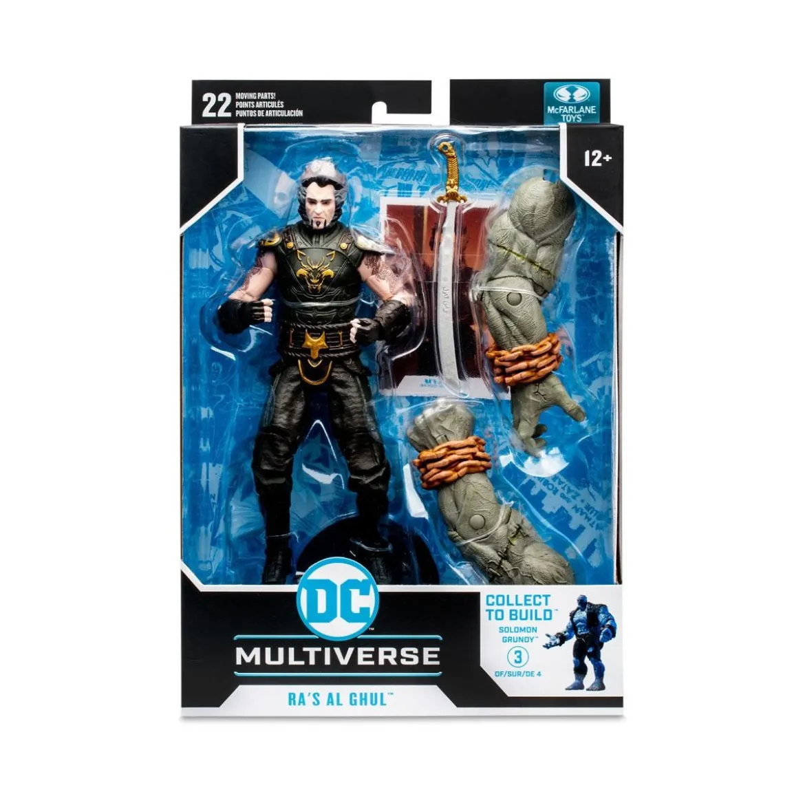 Mc Farlane DC Gaming - Ra's Al Ghul Arkham City 1/12 - Build A Solomon Grundy