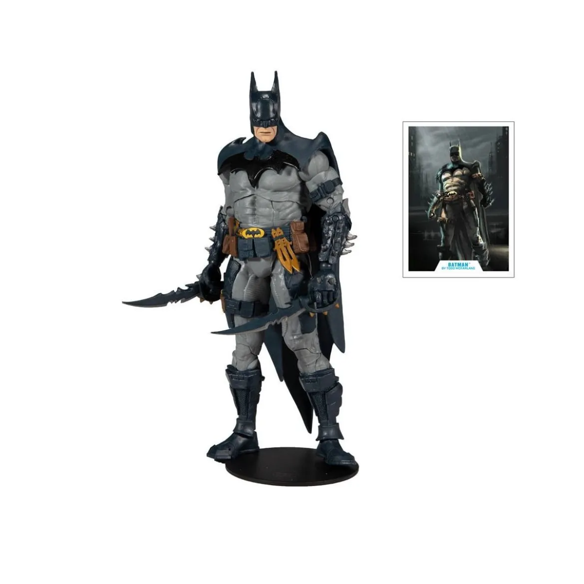 Mc Farlane - DC Multiverse - Batman Designed by Todd McFarlane Version Bleue 1/12