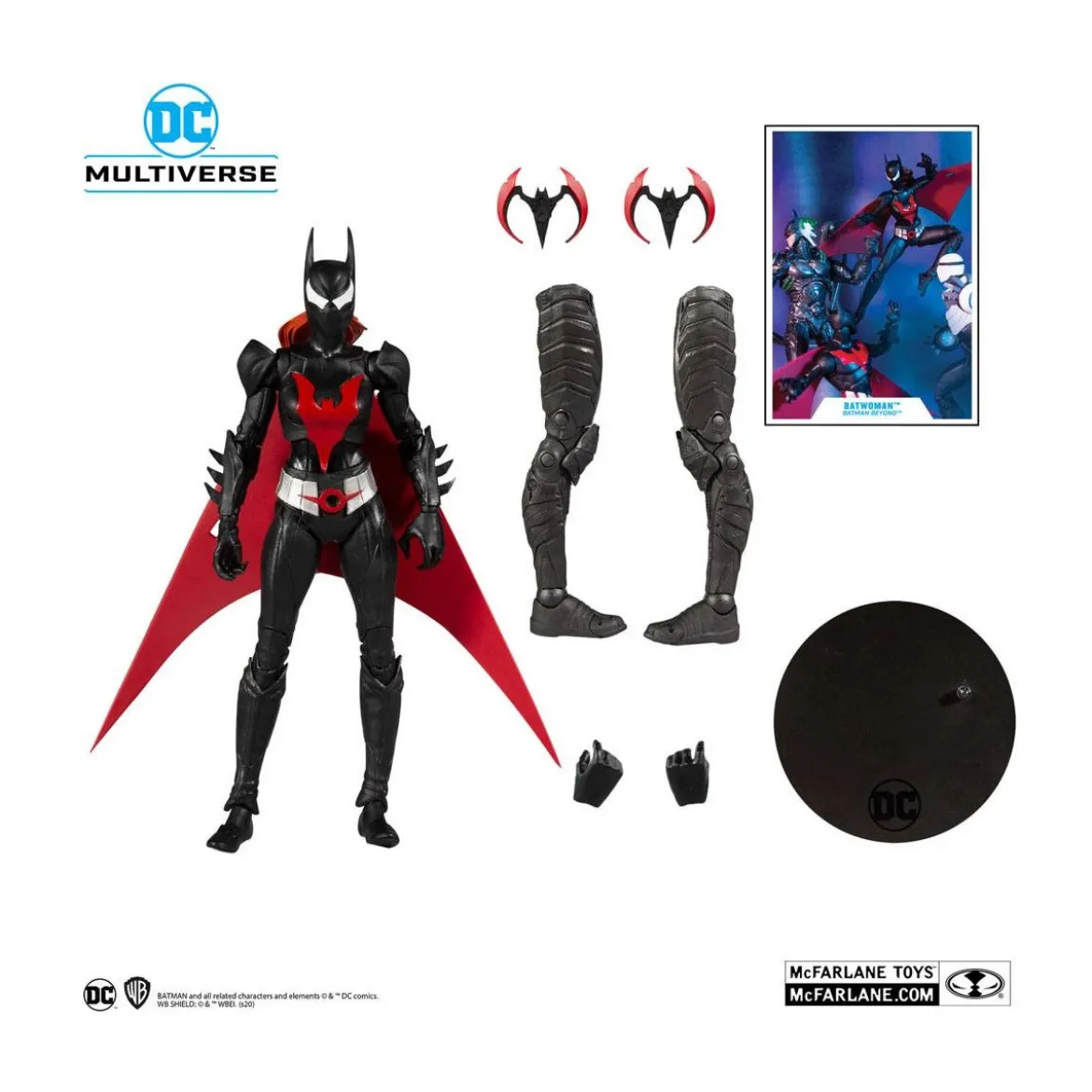 Mc Farlane - DC Multiverse - Batwoman - Batman Beyond 1/12 - Build A Jokerbot
