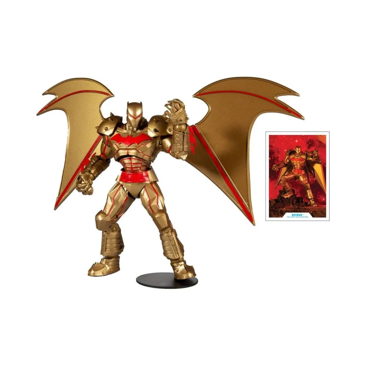 Mc Farlane - DC Multiverse - Hellbat Suit (Gold Edition) 1/12