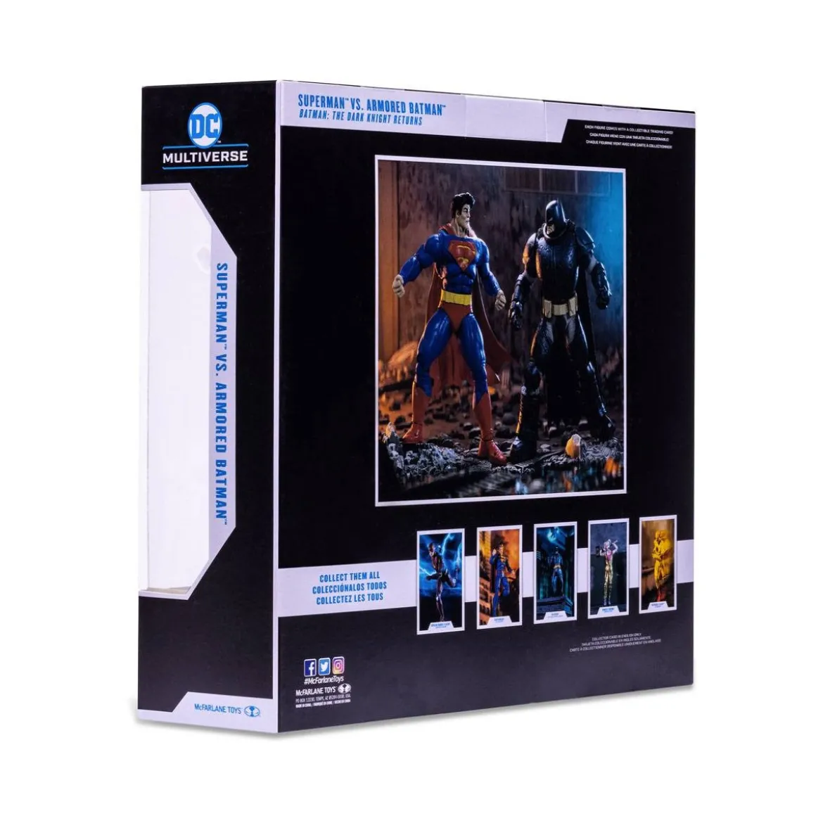 Mc Farlane DC Multiverse - Pack 2 figurines Superman Vs Armored Batman (The Dark Knight Returns) 1/12