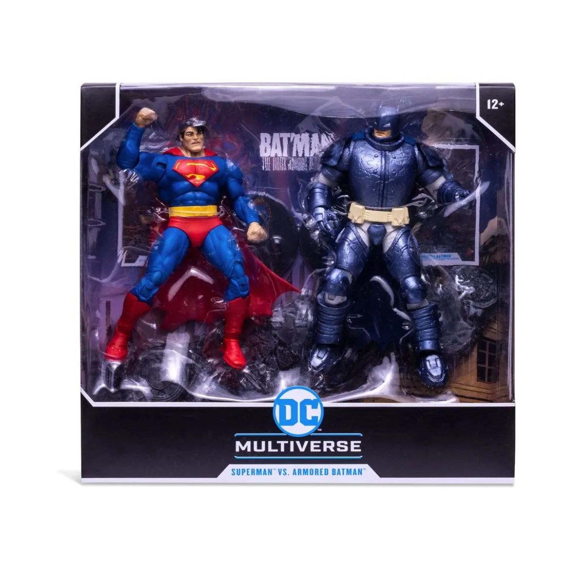 Mc Farlane DC Multiverse - Pack 2 figurines Superman Vs Armored Batman (The Dark Knight Returns) 1/12