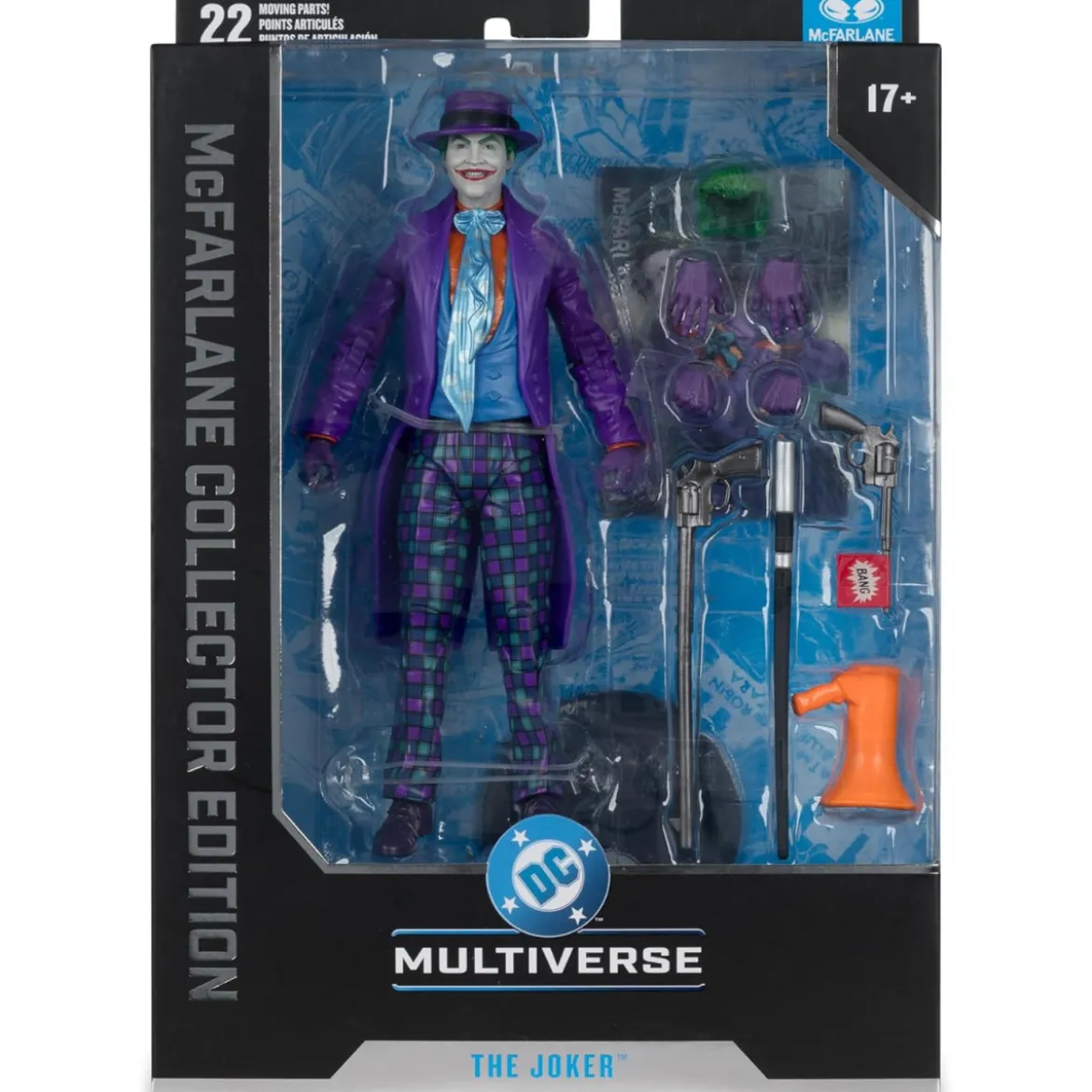 Mc Farlane - DC Multiverse - The Joker Collector Edition 1/12 - Batman (1989)
