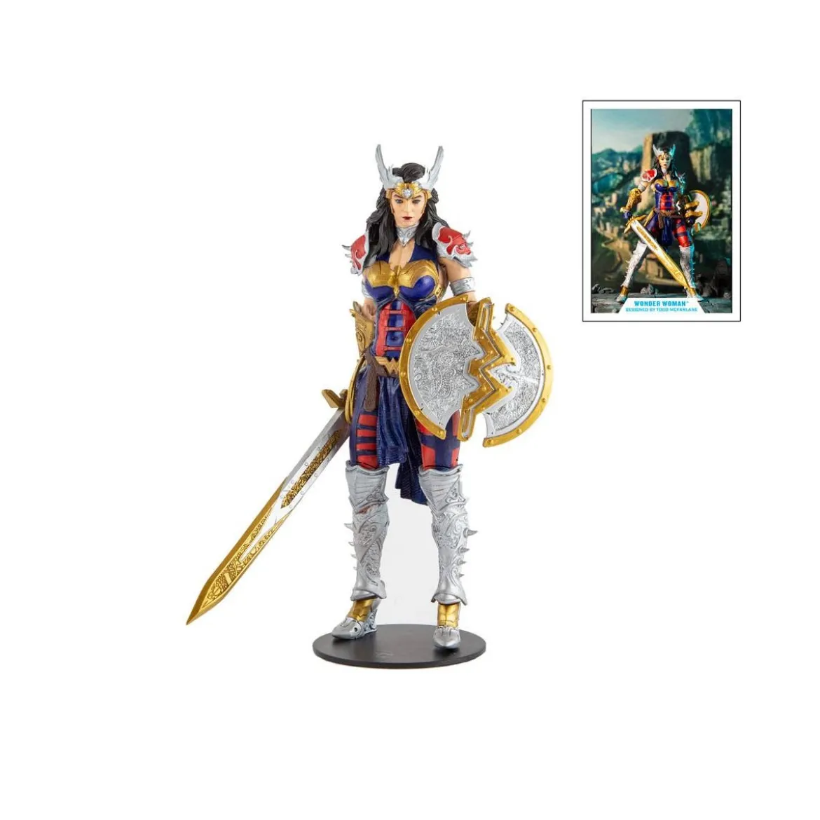 Mc Farlane DC Multiverse - Wonder Woman Designed by Todd McFarlane 1/12