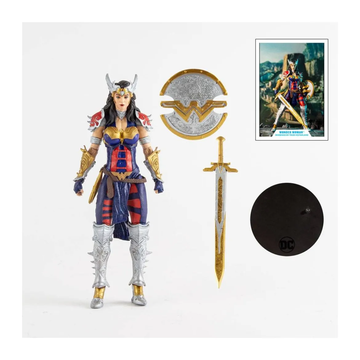 Mc Farlane DC Multiverse - Wonder Woman Designed by Todd McFarlane 1/12