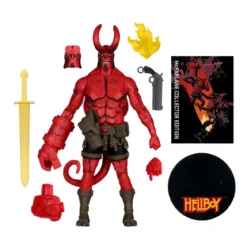 Mc Farlane - Hellboy Collector Edition Chase variant 1/12 - Platinum Edition