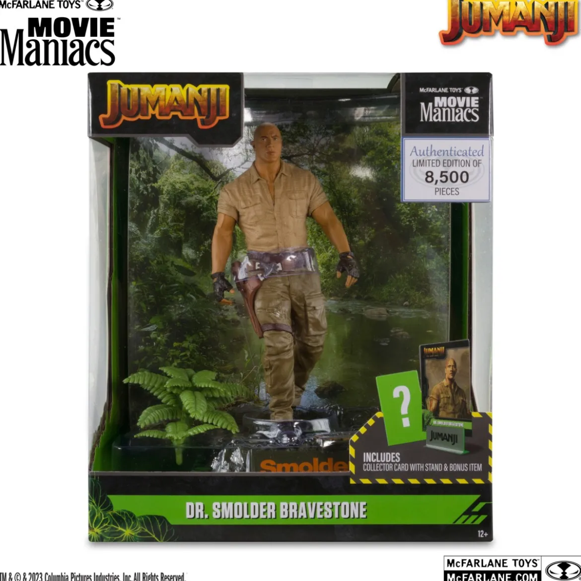 Mc Farlane - Jumanji: The Next Level Dr. Smolder Bravestone - Movie Maniacs