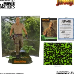 Mc Farlane - Jumanji: The Next Level Dr. Smolder Bravestone - Movie Maniacs