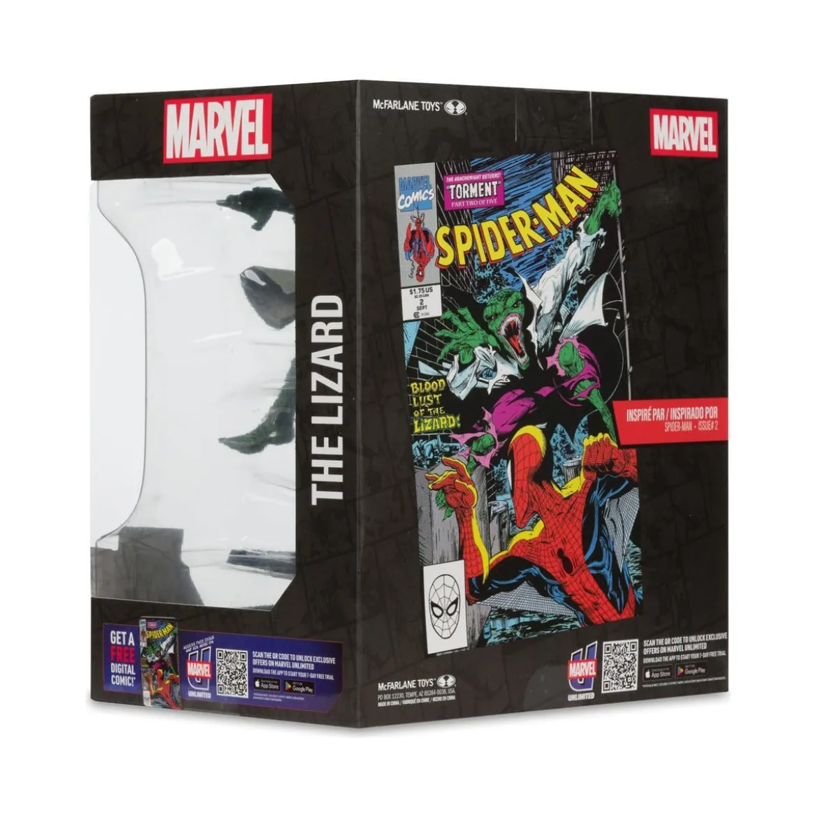 Mc Farlane - Marvel Collection The Lizard (Spider-Man 2) 1/10