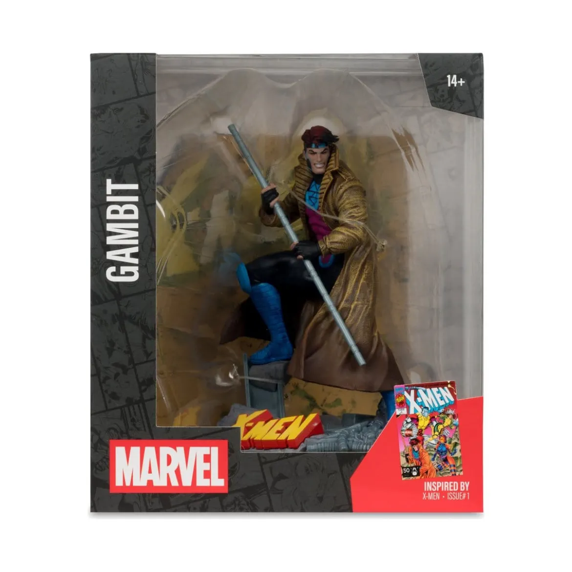 Mc Farlane - Marvel Collection Gambit (X-Men 1) 1/10