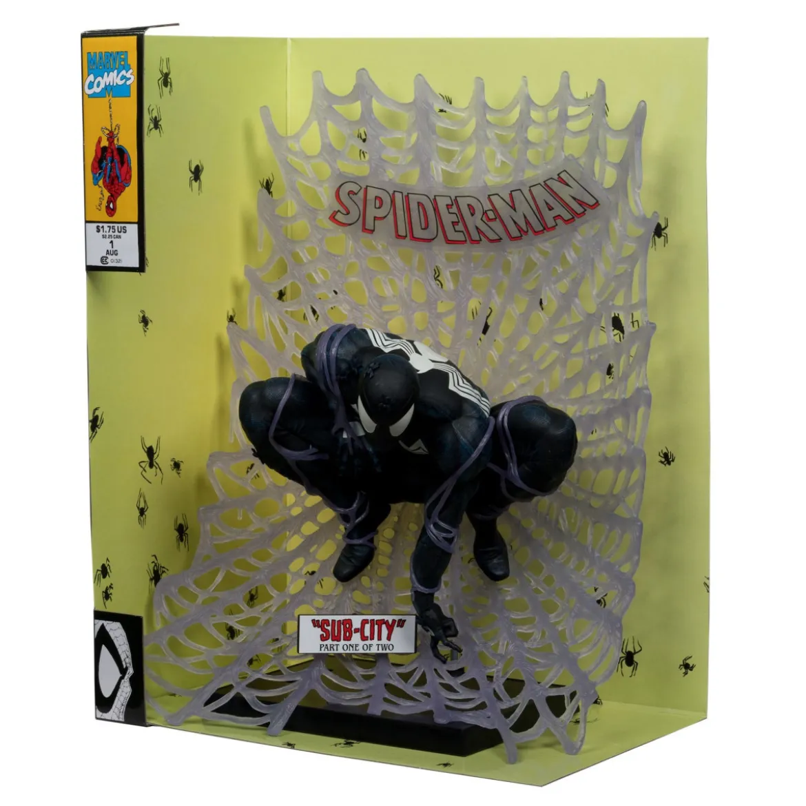 Mc Farlane - Marvel Spider-Man - Spider-Man 1 CHASE 1/6 Platinum Edition