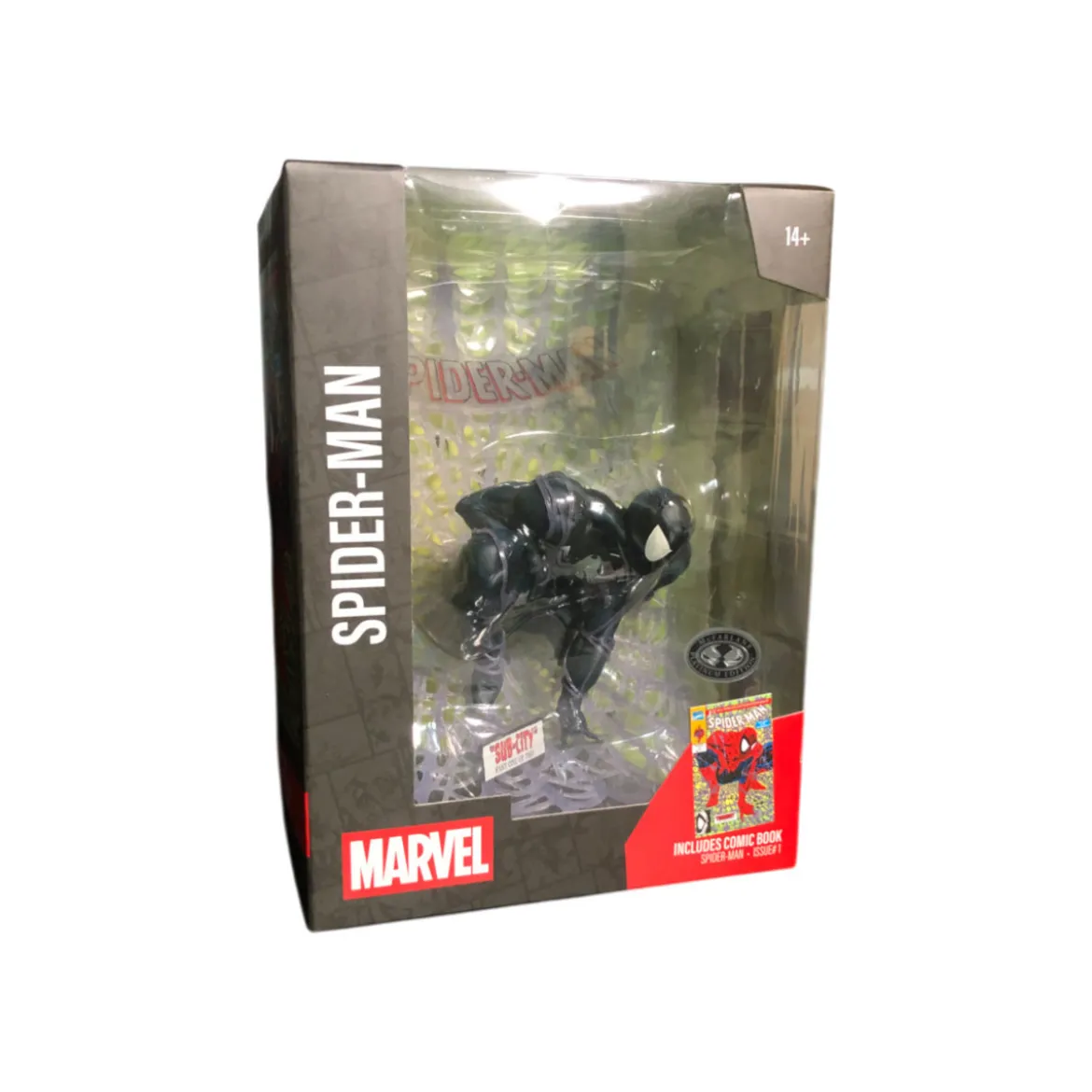 Mc Farlane - Marvel Spider-Man - Spider-Man 1 CHASE 1/6 Platinum Edition