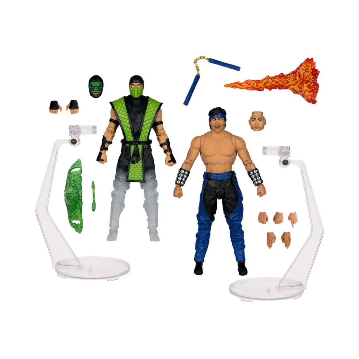 Mc Farlane - Mortal Kombat Klassics - Liu Kang vs. Reptile 2-Pack 1/12