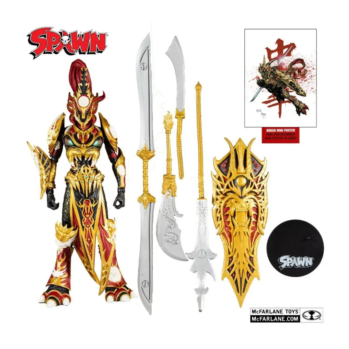 McFarlane Spawn - Mandarin Spawn Deluxe Designer Edition 1/12