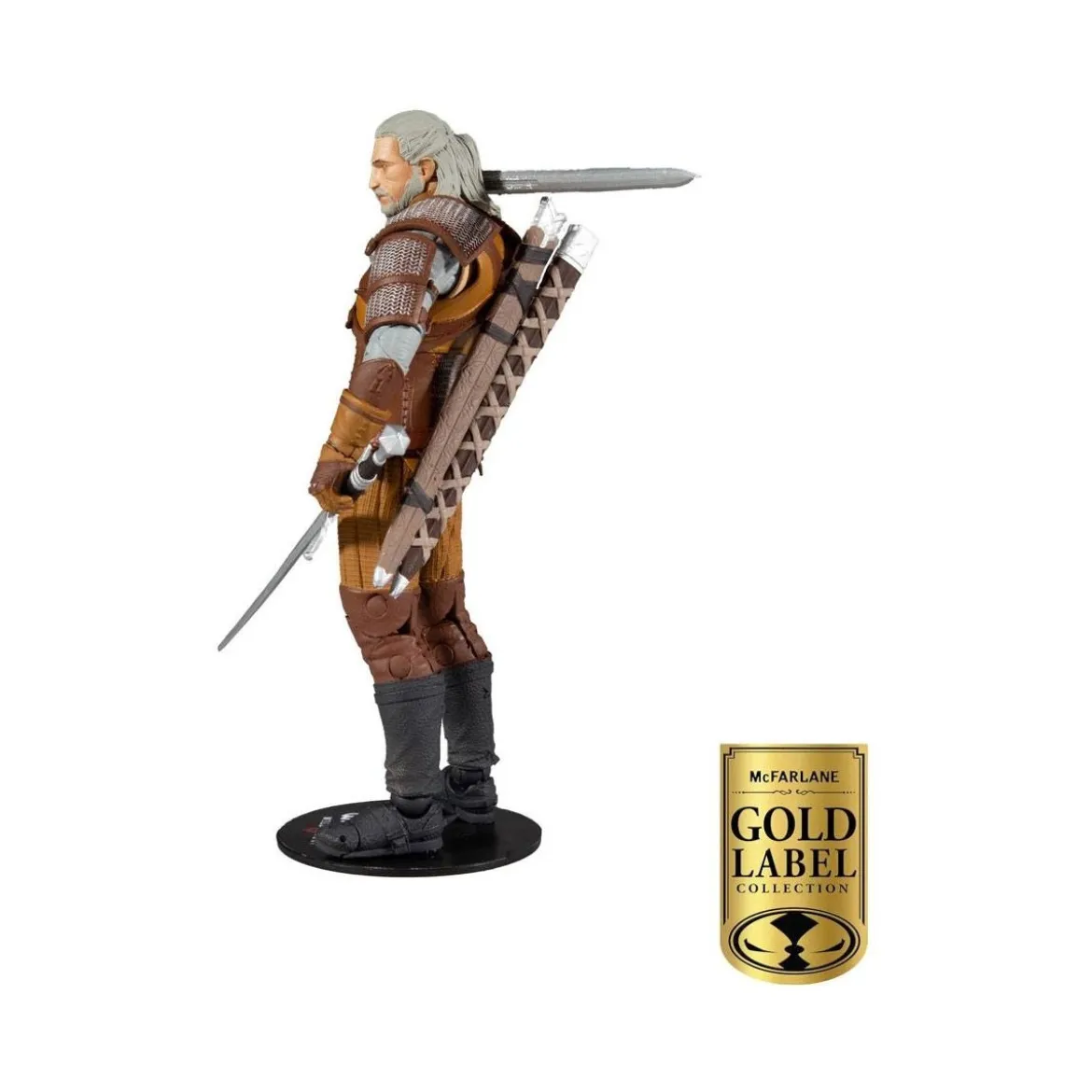 Mc Farlane - The Witcher - Geralt 1/12 - Gold Label