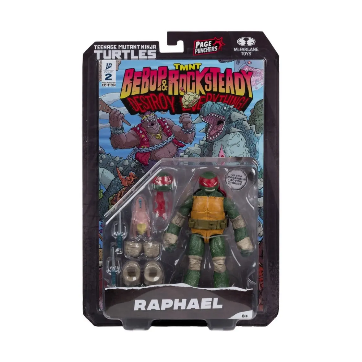 Mc Farlane TMNT - Page Punchers - Raphael - Teenage Mutant Ninja Turtles