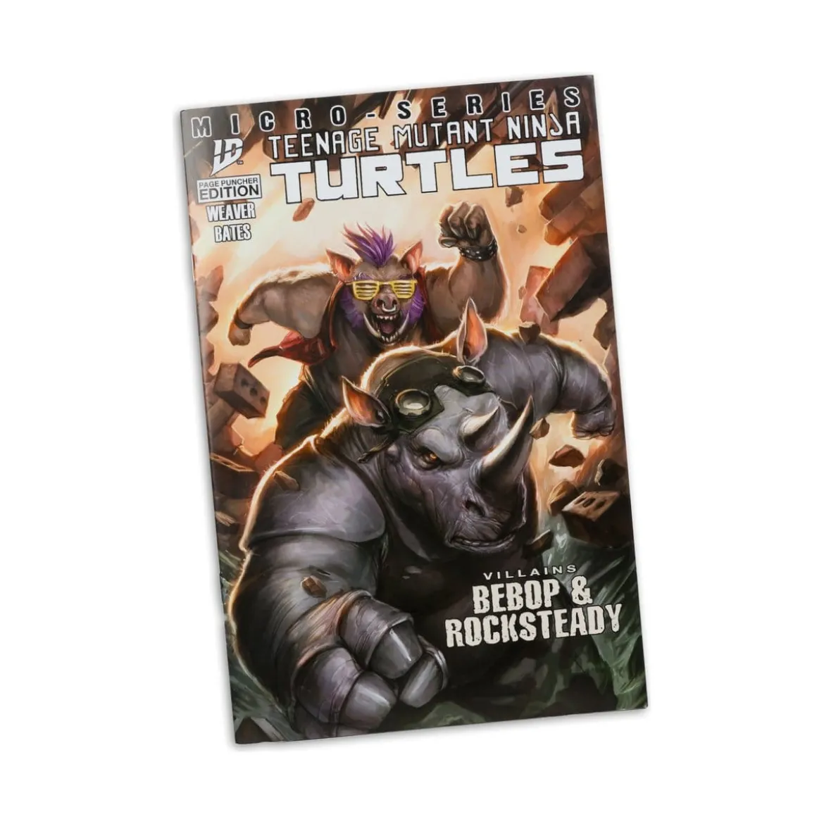Mc Farlane TMNT - Page Punchers - Bebop - Teenage Mutant Ninja Turtles