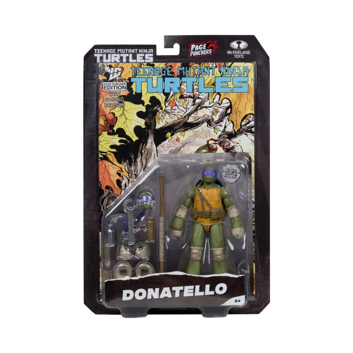 Mc Farlane TMNT - Page Punchers - Donatello - Teenage Mutant Ninja Turtles