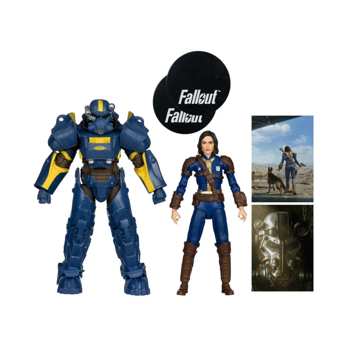 Mc Farlane - T-60 Vault Tec & Sole Survivor - Fallout 4