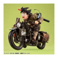 Megahouse Dragonball Z - Desktop Real McCoy - diorama Son Goku & Bike
