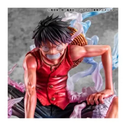 Megahouse One Piece Portrait Of Pirates - P.O.P. Monkey D. Luffy Gear 2 Limited Edition