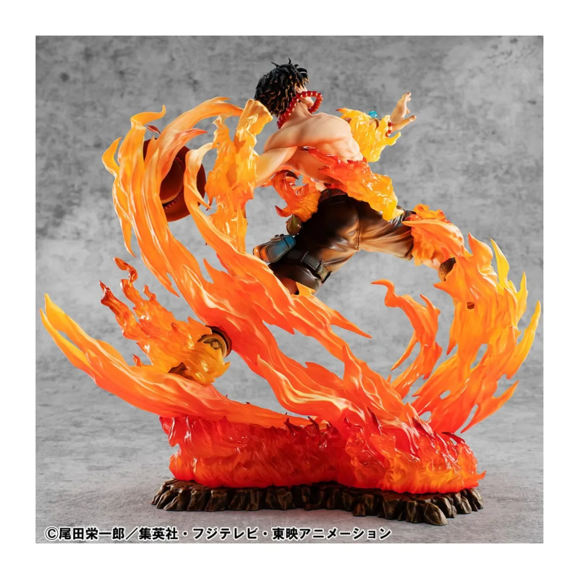 Megahouse One Piece Portrait Of Pirates - P.O.P. NEO-MAXIMUM Portgas D. Ace 15th Anniversary Super Limited Reprint Ver.