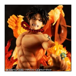 Megahouse One Piece Portrait Of Pirates - P.O.P. NEO-MAXIMUM Portgas D. Ace 15th Anniversary Super Limited Reprint Ver.