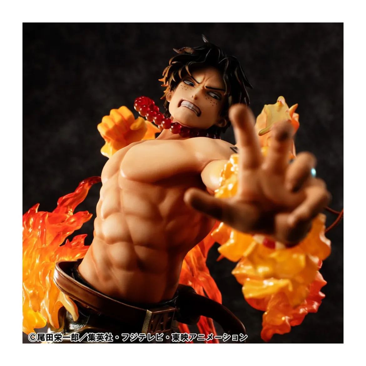 Megahouse One Piece Portrait Of Pirates - P.O.P. NEO-MAXIMUM Portgas D. Ace 15th Anniversary Super Limited Reprint Ver.