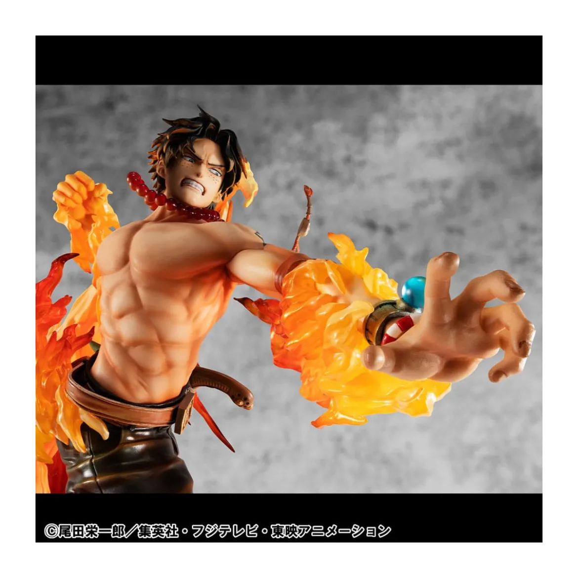 Megahouse One Piece Portrait Of Pirates - P.O.P. NEO-MAXIMUM Portgas D. Ace 15th Anniversary Super Limited Reprint Ver.