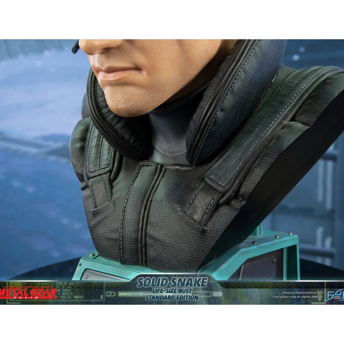 Metal Gear Solid - Buste Solid Snake Life Size - First 4 Figures