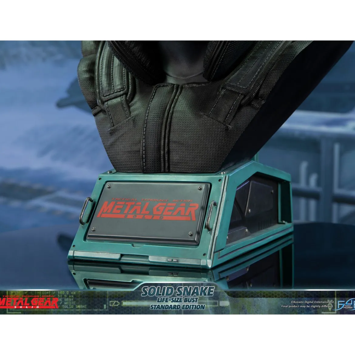 Metal Gear Solid - Buste Solid Snake Life Size - First 4 Figures