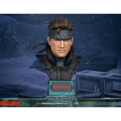 Metal Gear Solid - Buste Solid Snake Life Size - First 4 Figures
