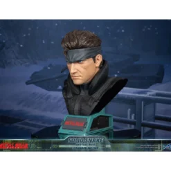 Metal Gear Solid - Buste Solid Snake Life Size - First 4 Figures
