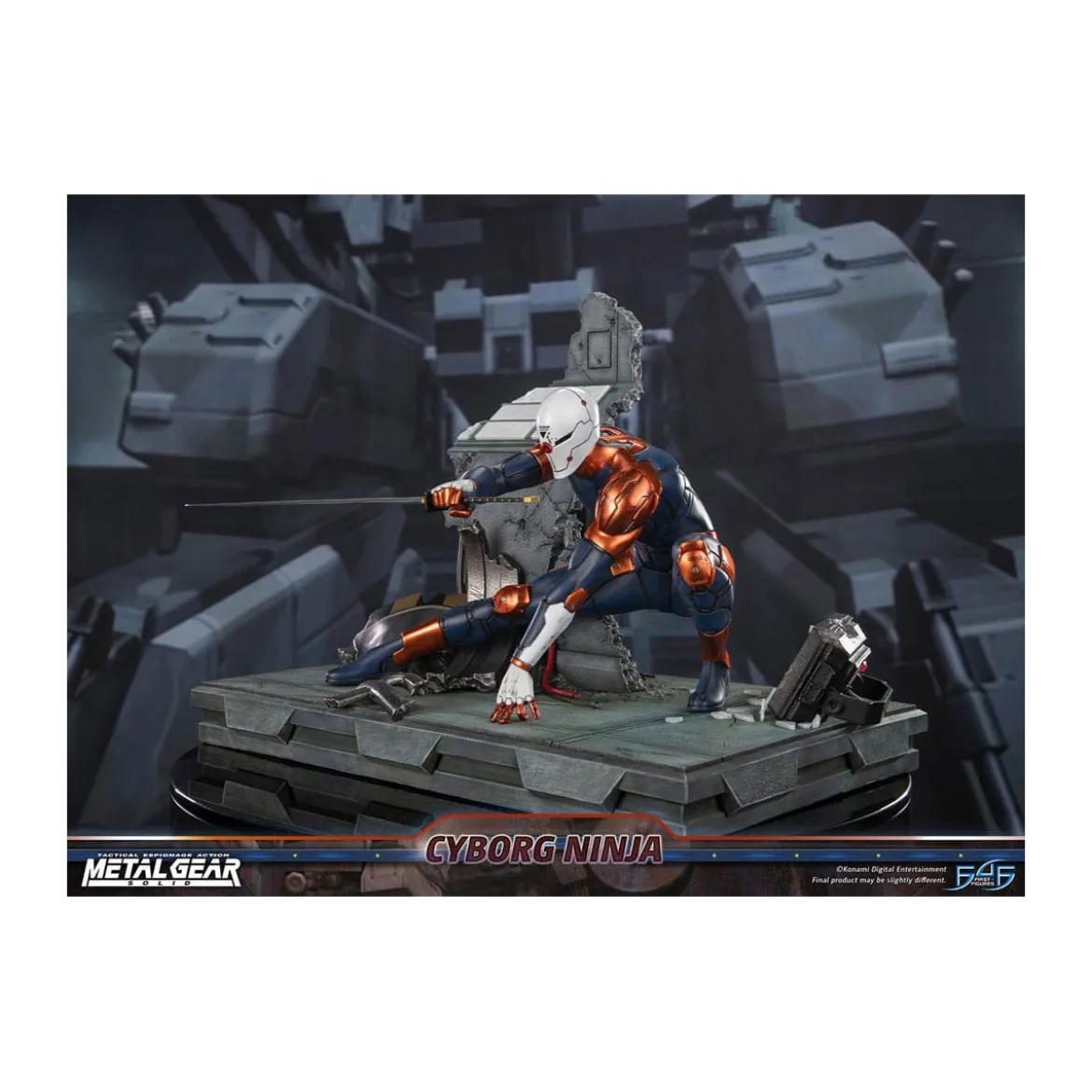 Metal Gear Solid - Cyborg Ninja GRAY FOX - First 4 Figures