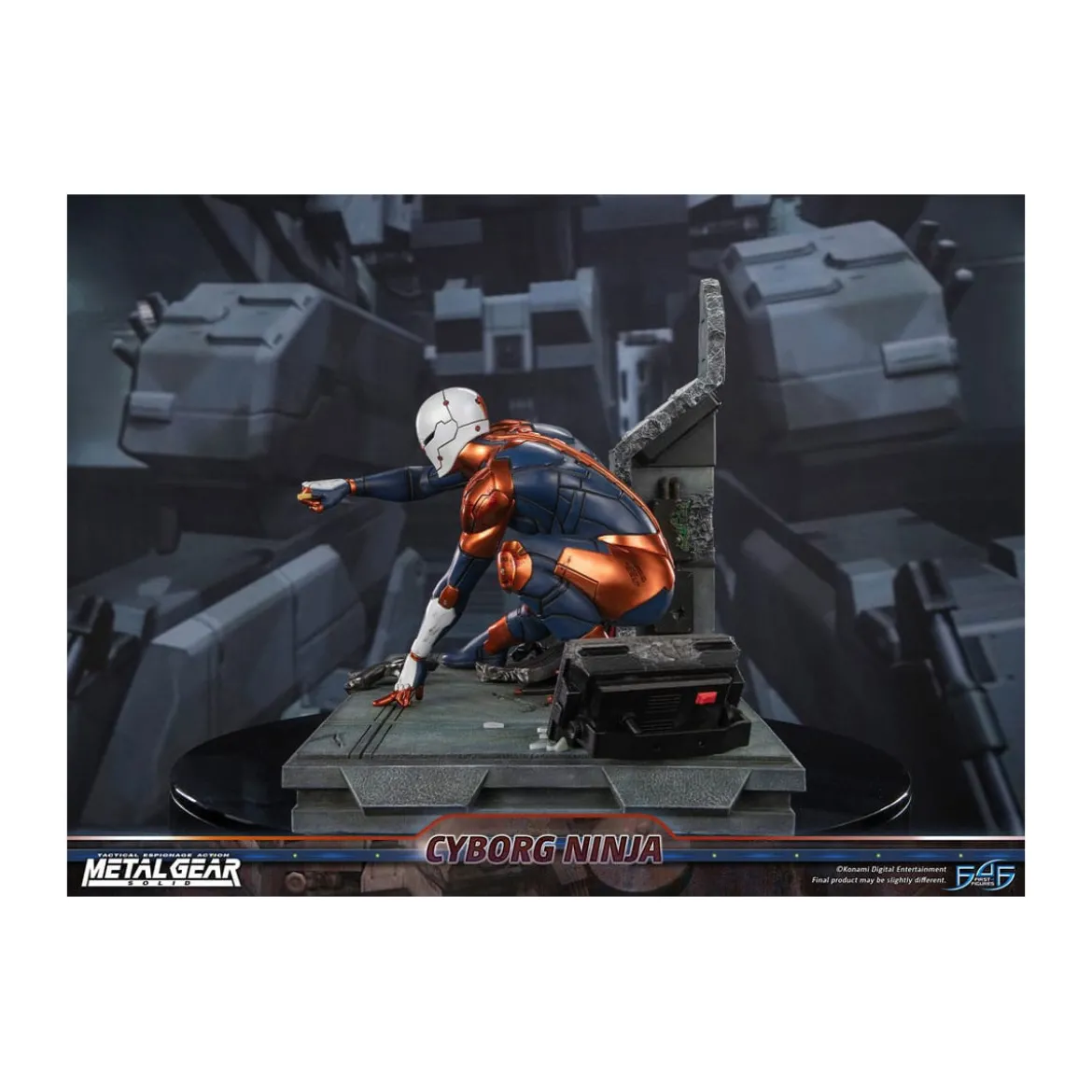 Metal Gear Solid - Cyborg Ninja GRAY FOX - First 4 Figures