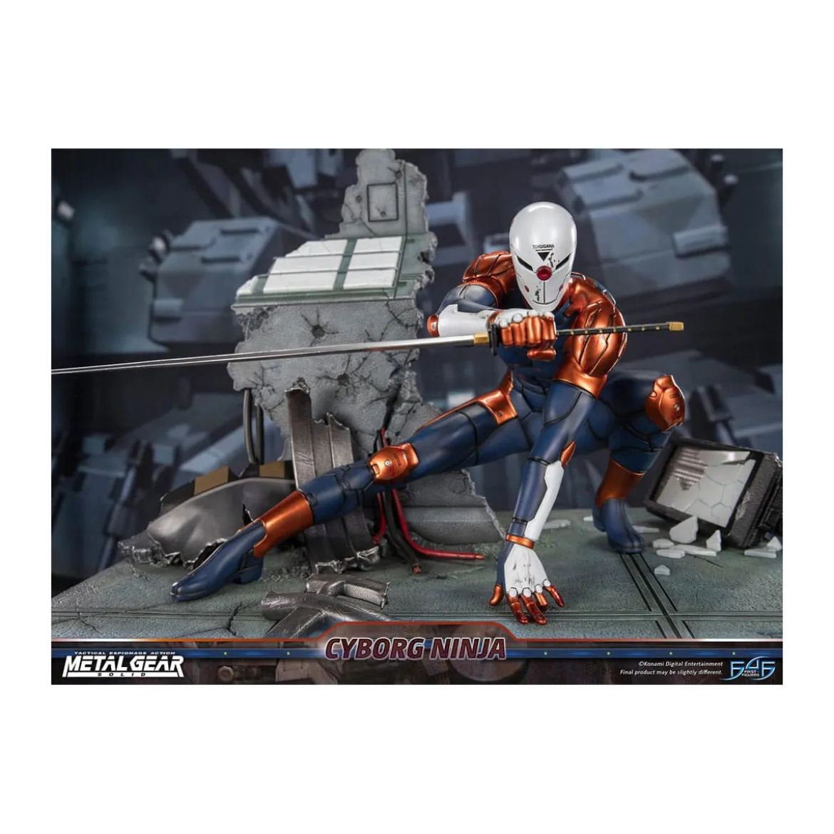 Metal Gear Solid - Cyborg Ninja GRAY FOX - First 4 Figures