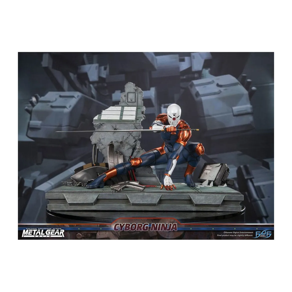 Metal Gear Solid - Cyborg Ninja GRAY FOX - First 4 Figures