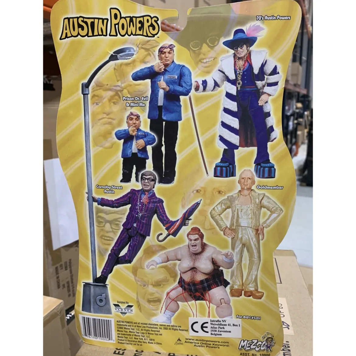 Mezco - Austin Powers 3 Goldmember serie complete de 5 figurines