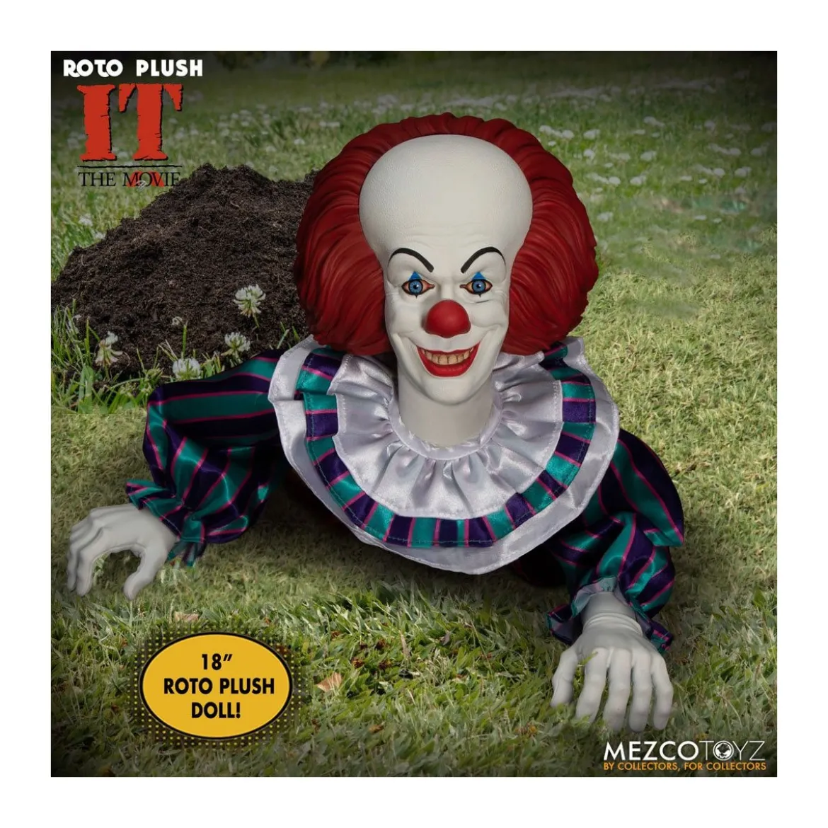 Mezco - CA - IT - Il est revenu - Roto Doll Pennywise 1990 - Mega Designer Series